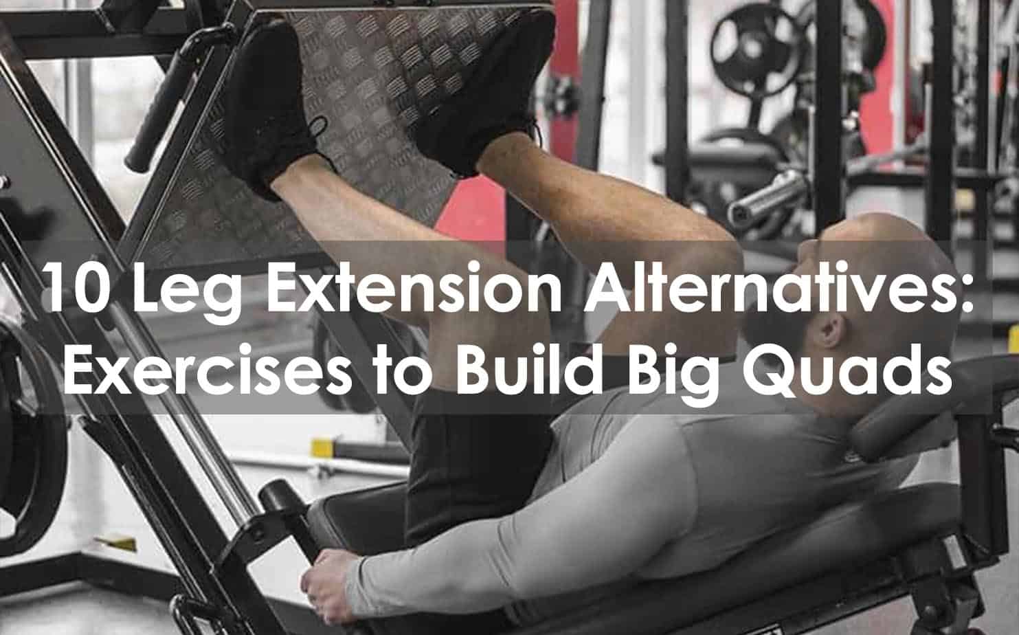 Pessimist Barry Vochtig 10 Leg Extension Alternatives - Exercises To Build Big Quads