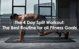 4 day split workout