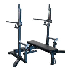 Titan Fitness Competition Bench and Squat Rack Combo