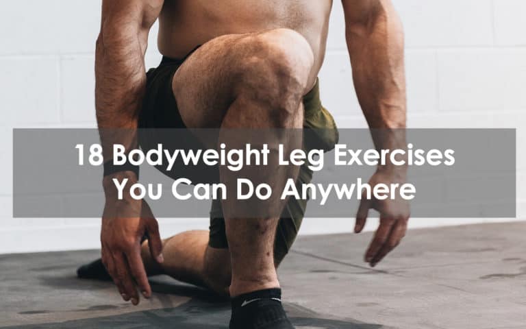 bodyweight leg exercises