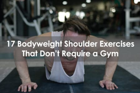 bodyweight shoulder exercises