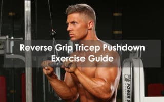 reverse grip tricep pushdown