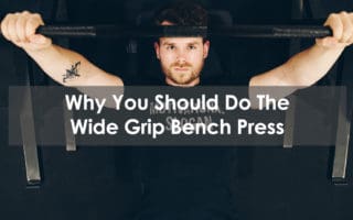 wide grip bench press