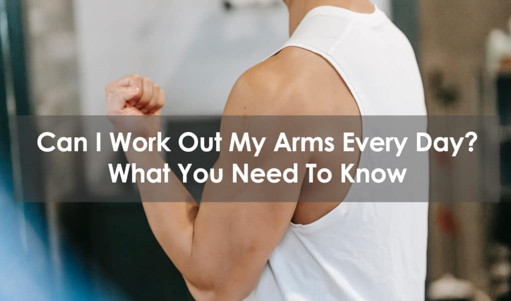 can i work out my arms every day