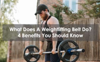 what does a weightlifting belt do