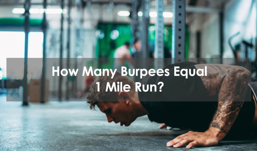how many burpees equal 1 mile run
