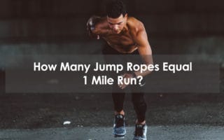 how many jump ropes equal 1 mile run