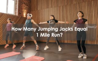 how many jumping jacks equal 1 mile