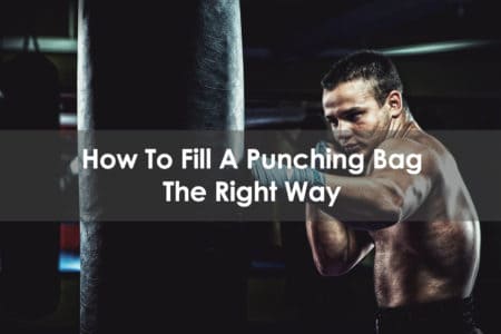 how to fill a punching bag