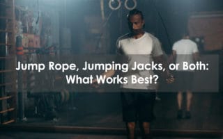 jump rope jumping jacks or both