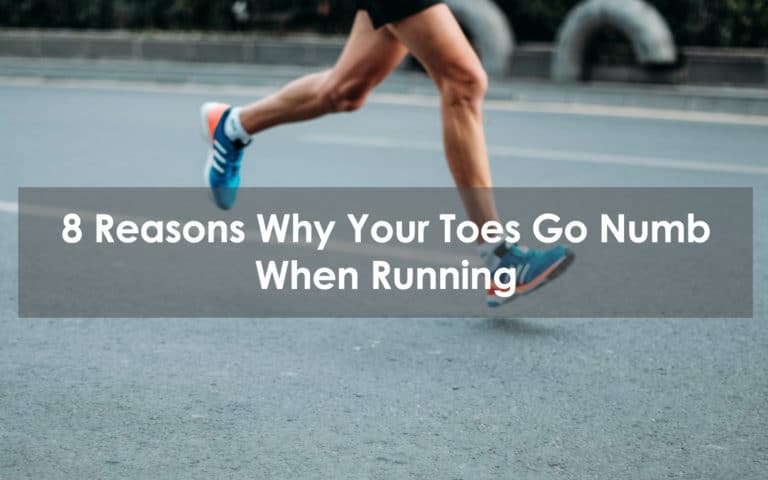 toes go numb when running