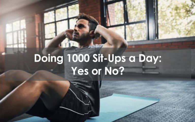 doing 1000 sit-ups a day